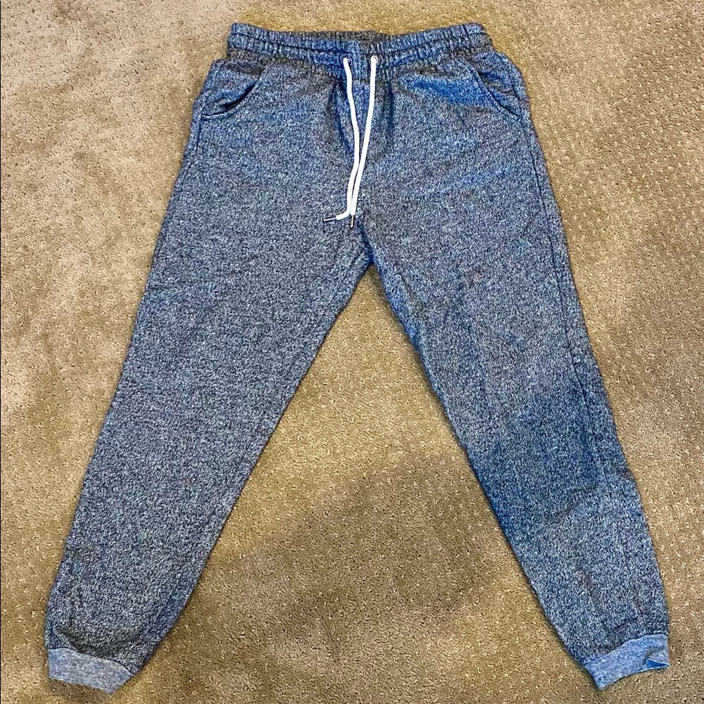 dark gray sweatpants